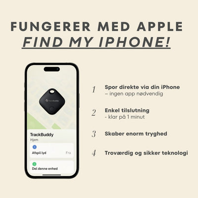TrackBuddy / GPS-tracker til APPLE