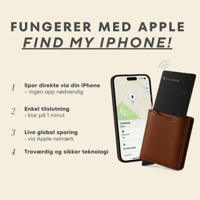 TrackBuddy / Slim GPS-tracker til APPLE